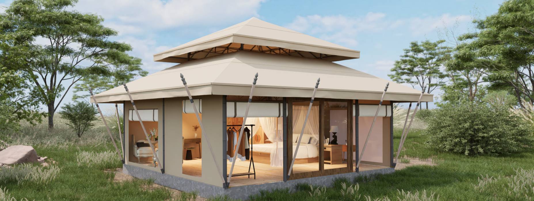 安乡县户外野奢帐篷